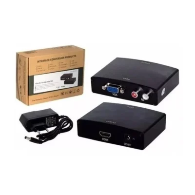 Adaptör Hwh-2058 Vga To Hdmi Çevirici